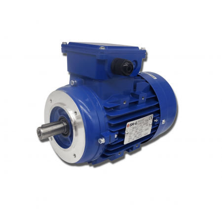 SILNIK ELEKTRYCZNY 1,1kW 400V 1390obr 3FAZOWY + NAPĘD PASZOCIĄGU MS 80B14